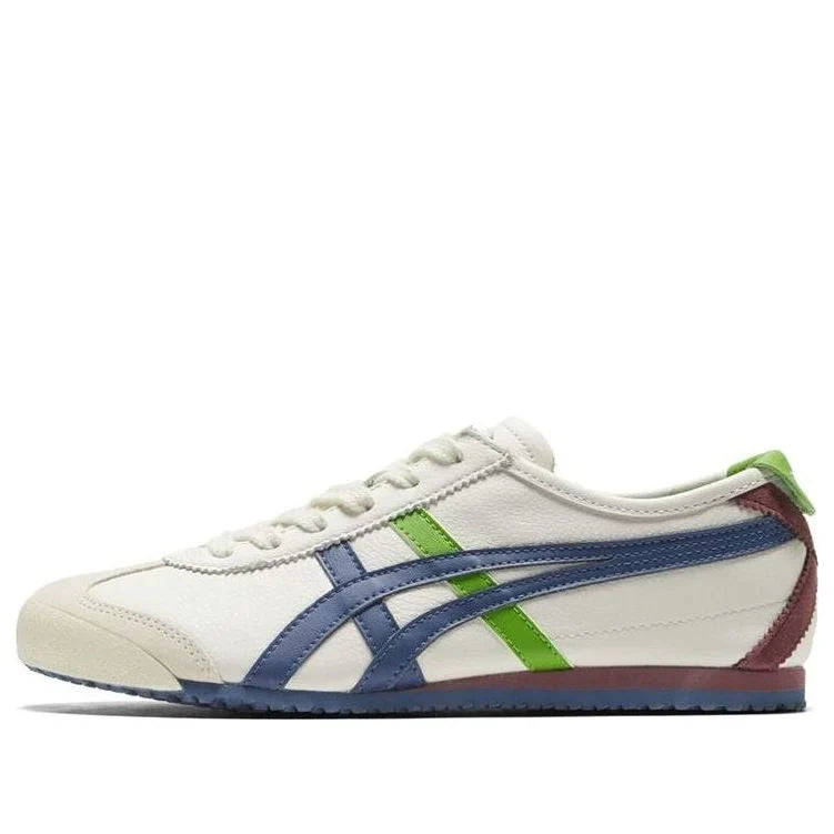 Onitsuka Tiger Mexico 66 Slip-On 'White/Mauve/Blue/Green' Sneakers 1183A201-115