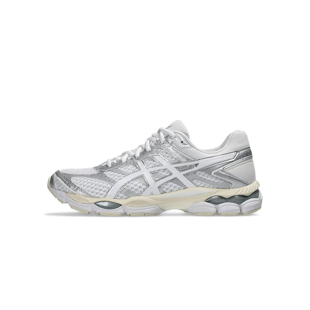 Asics Gel‑Cumulus 16 Series White Silver Mesh Sneakers