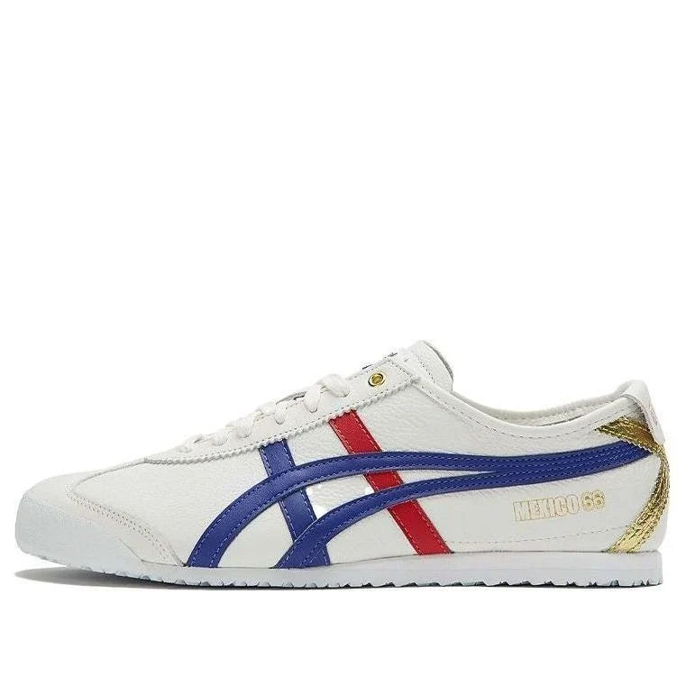 Onitsuka Tiger Mexico 66 'Blue/Red/Metallic Gold' Sneakers D507L-0152