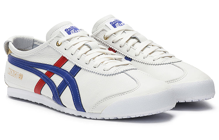 Onitsuka Tiger Mexico 66 'Blue/Red/Metallic Gold' Sneakers D507L-0152