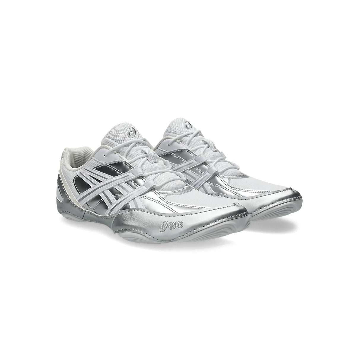 Asics Gel‑Seduction Series White Silver Mesh Training Sneakers