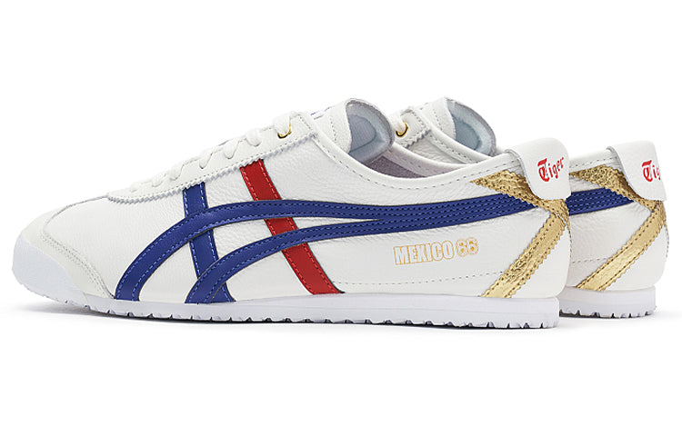 Onitsuka Tiger Mexico 66 'Blue/Red/Metallic Gold' Sneakers D507L-0152