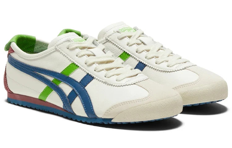Onitsuka Tiger Mexico 66 Slip-On 'White/Mauve/Blue/Green' Sneakers 1183A201-115