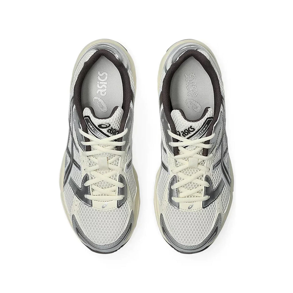 Asics Gel‑1130 Series Men’s & Women's Cream Silver Dark Brown Mesh Running Sneakers