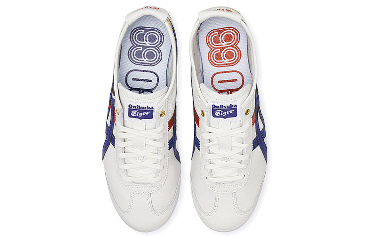 Onitsuka Tiger Mexico 66 'Blue/Red/Metallic Gold' Sneakers D507L-0152