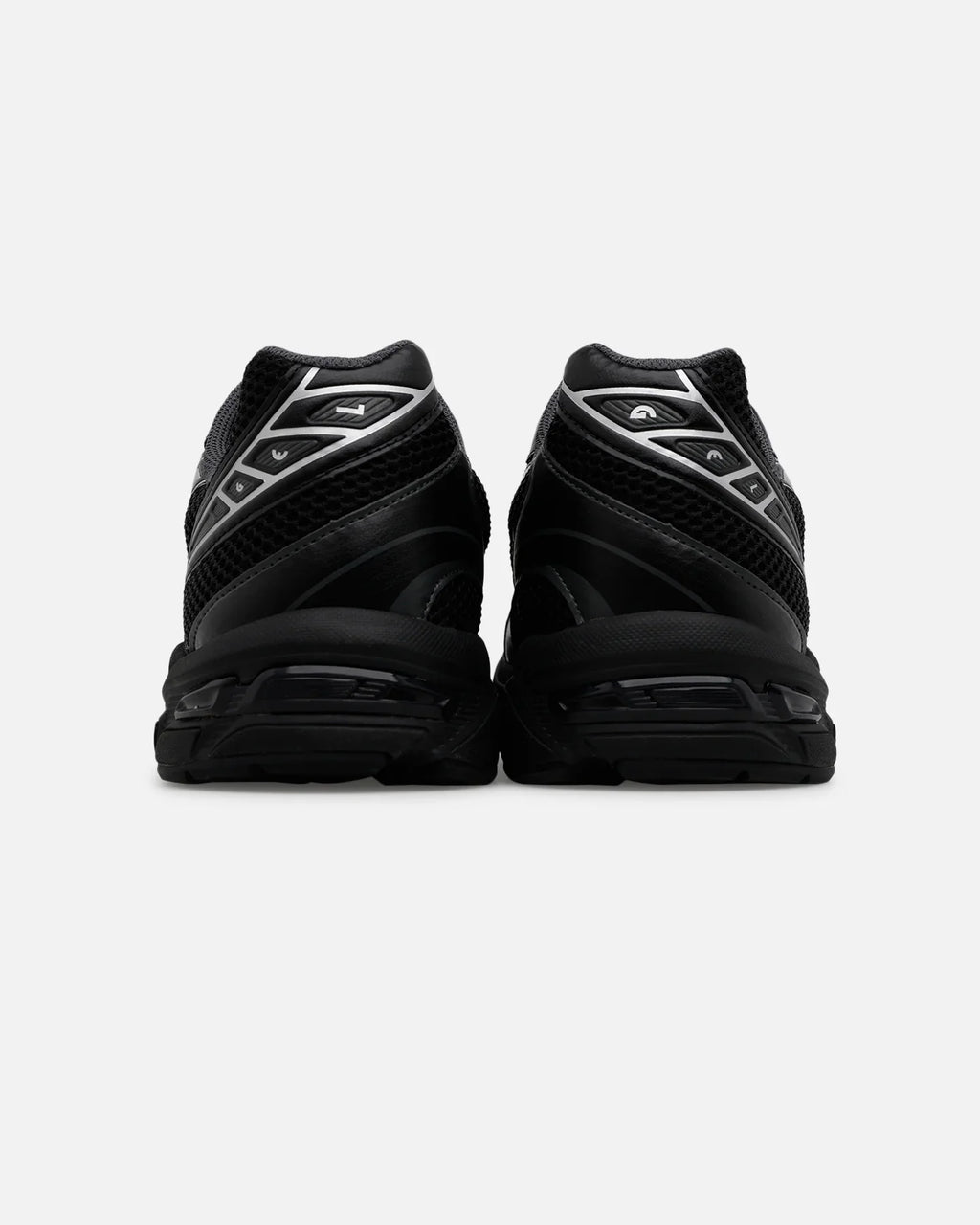 Asics GEL‑KAYANO 14 Series Black Pure Silver Mesh Running Sneakers