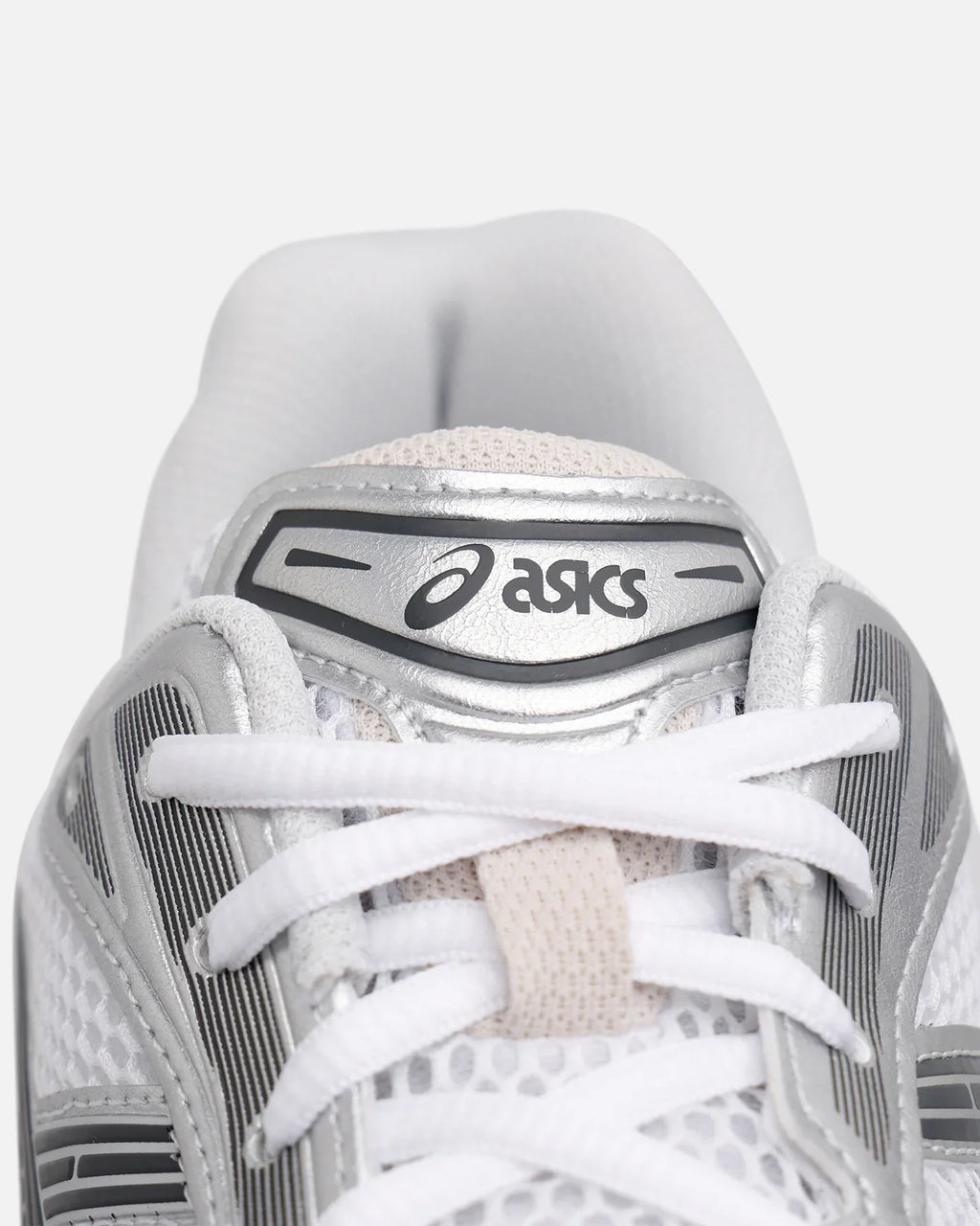 Asics GEL‑KAYANO 14 Series White Silver Beige Mesh Running Sneakers