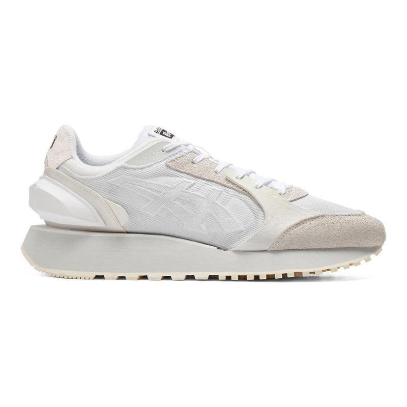 Onitsuka Tiger MOAGE CO Off‑White Light Grey Embossed Logo Casual Sneakers