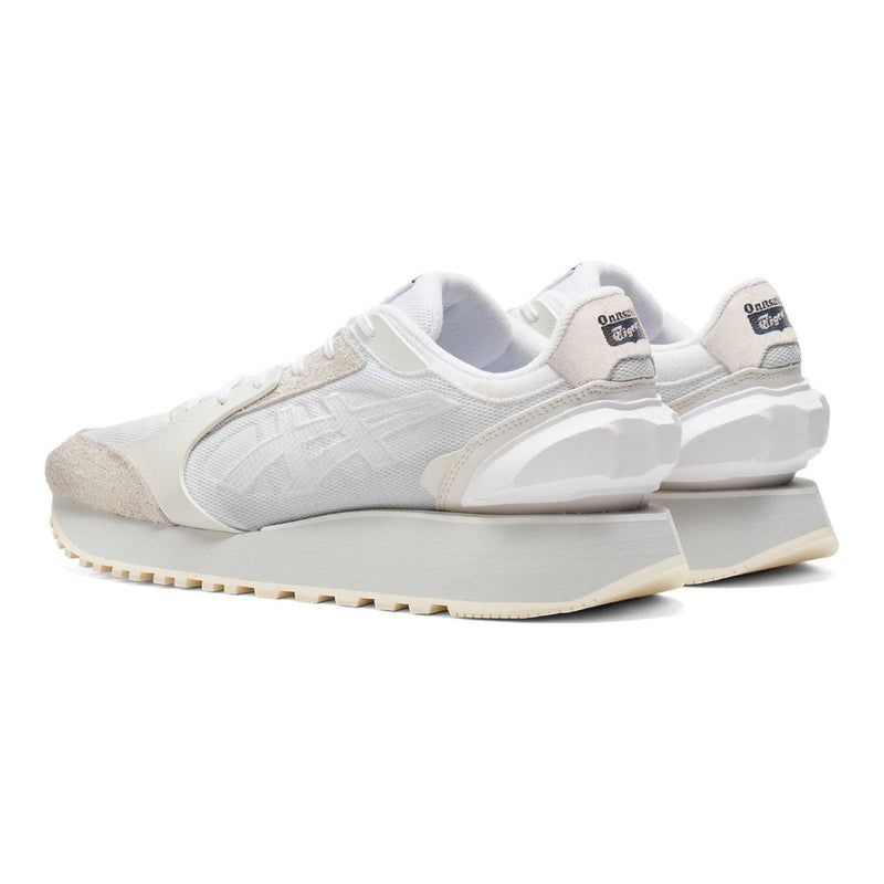 Onitsuka Tiger MOAGE CO Off‑White Light Grey Embossed Logo Casual Sneakers