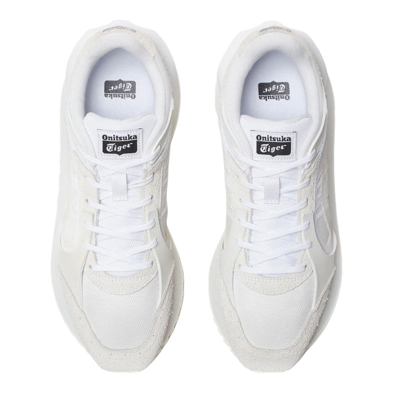Onitsuka Tiger MOAGE CO Off‑White Light Grey Embossed Logo Casual Sneakers