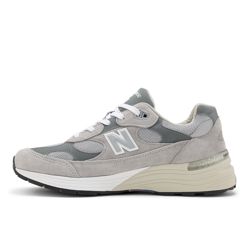 New Balance 992 Series Grey Suede Mesh Running