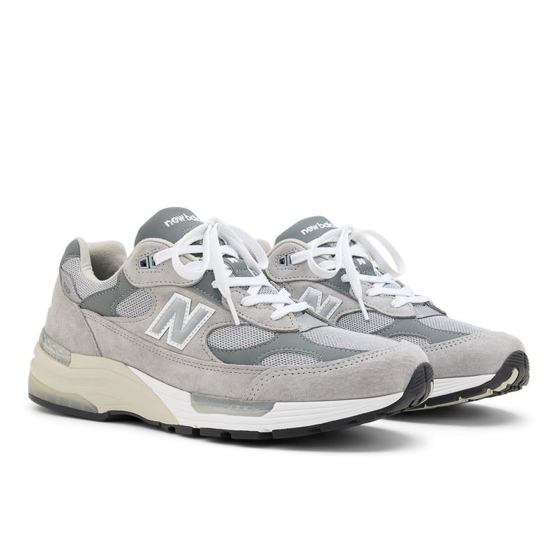New Balance 992 Series Grey Suede Mesh Running