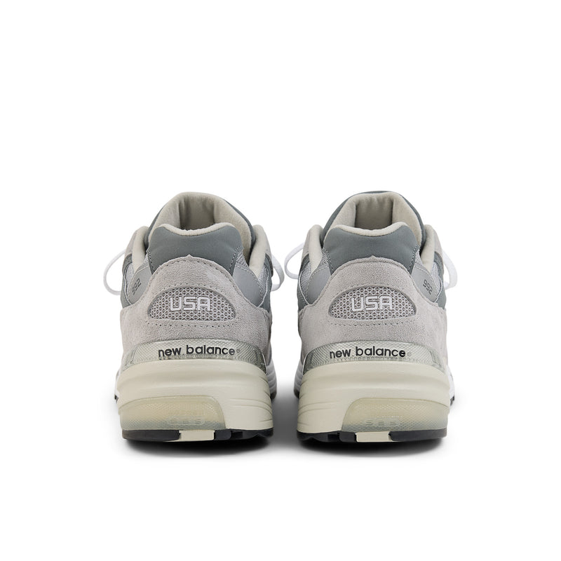 New Balance 992 Series Grey Suede Mesh Running
