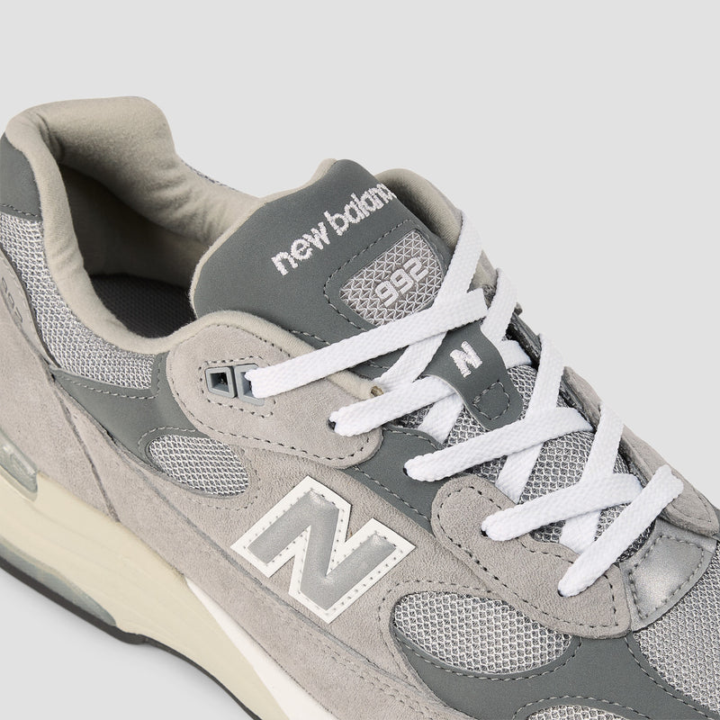 New Balance 992 Series Grey Suede Mesh Running