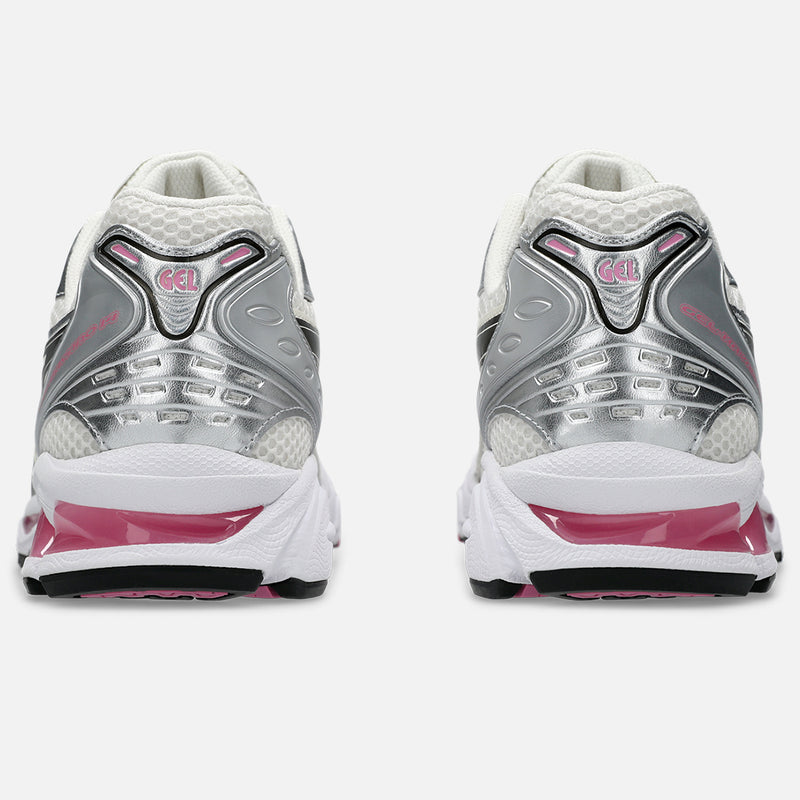 ASICS GEL‑KAYANO 14 Off‑White Silver Pink Mesh Retro Running Sneakers