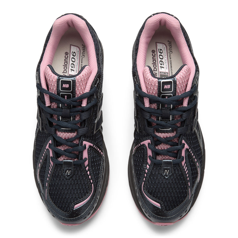 New Balance 1906R Series Black Pink Mesh Retro Running Sneakers