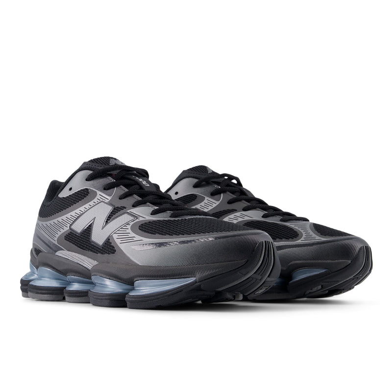 New Balance 1000 Series Black Grey Mesh Air Cushion Running Sneakers
