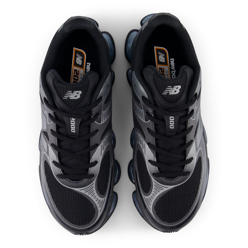 New Balance 1000 Series Black Grey Mesh Air Cushion Running Sneakers