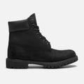 Timberland 6 Inch Premium All Black Leather Work Boots