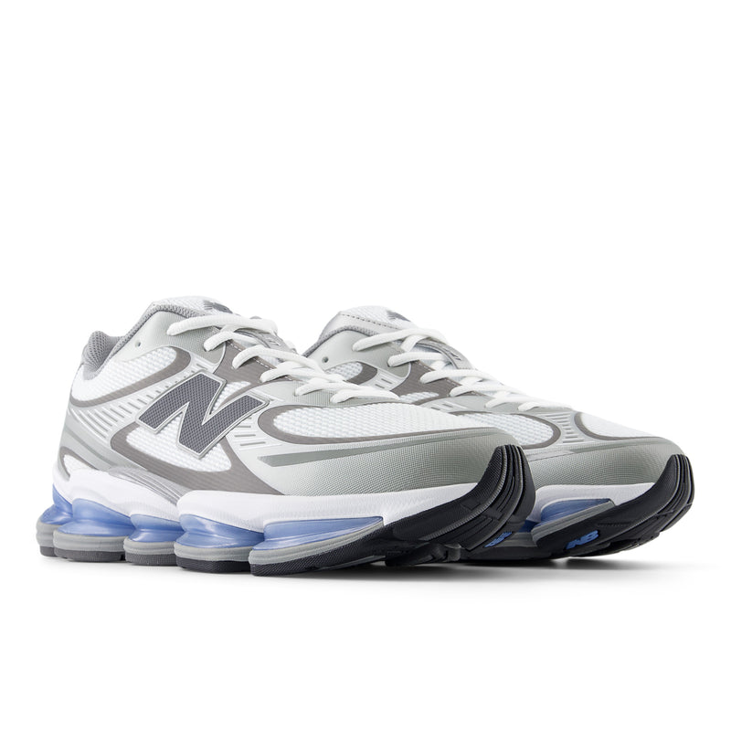 New Balance 1000 Series White Grey Blue Mesh Air Cushion Running Sneakers
