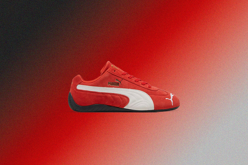 PUMA Speedcat OG Suede Racing Shoes Red White