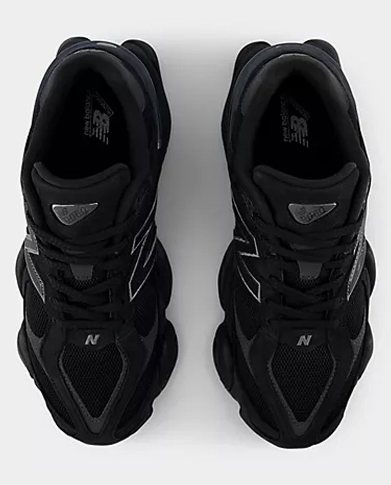 New Balance 9060 Triple Black Casual Sneakers