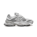 New Balance 9060 Grey White Suede Mesh Retro Sneakers