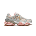 New Balance 9060 Mint Pink Suede Mesh Retro Sneakers