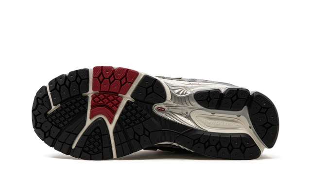 New Balance 1906R Silver Burgundy Mesh Retro Running Sneakers