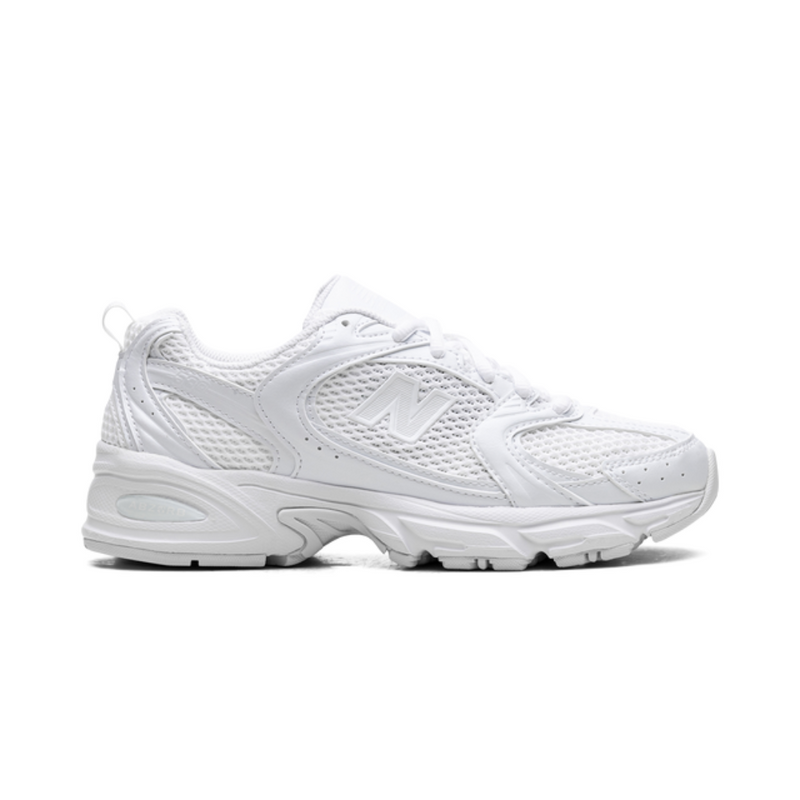 New Balance 530 All White Mesh Retro Sneakers