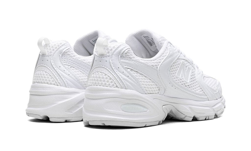 New Balance 530 All White Mesh Retro Sneakers