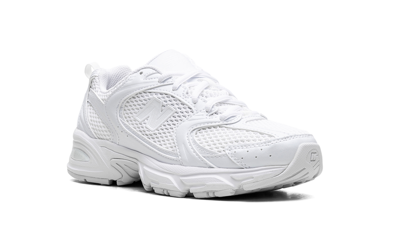 New Balance 530 All White Mesh Retro Sneakers