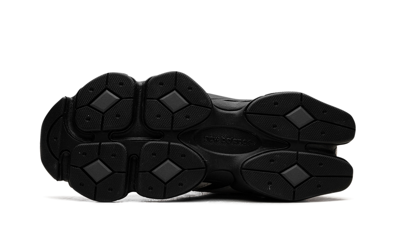 New Balance 9060 White Black Leather Mesh Retro Sneakers