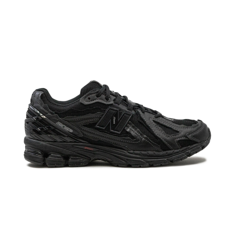 New Balance 1906D All Black Mesh Leather Retro Running Sneakers