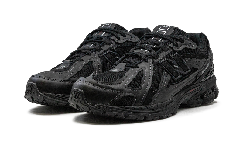 New Balance 1906D All Black Mesh Leather Retro Running Sneakers