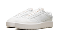 New Balance CT302 White Leather Platform Sneakers