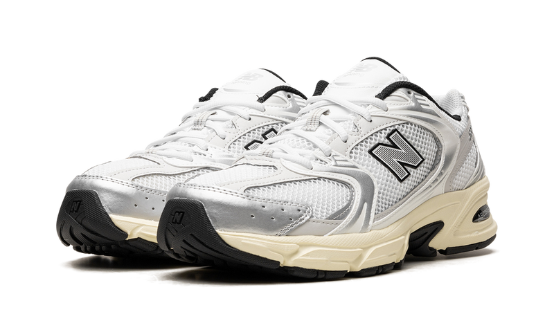 New Balance 530 Silver White Mesh Retro Sneakers
