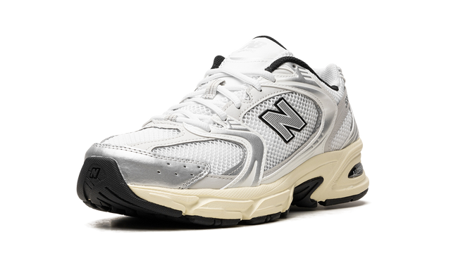 New Balance 530 Silver White Mesh Retro Sneakers