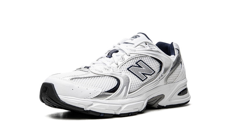 New Balance 530 White Navy Silver Mesh Retro Sneakers