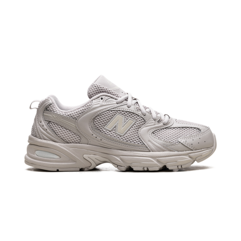 New Balance 530 Light Grey Mesh Running Sneakers