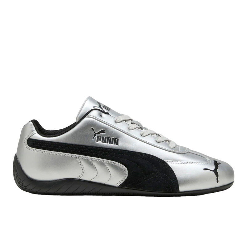 PUMA Speedcat Leather Racing Shoes Silver Black