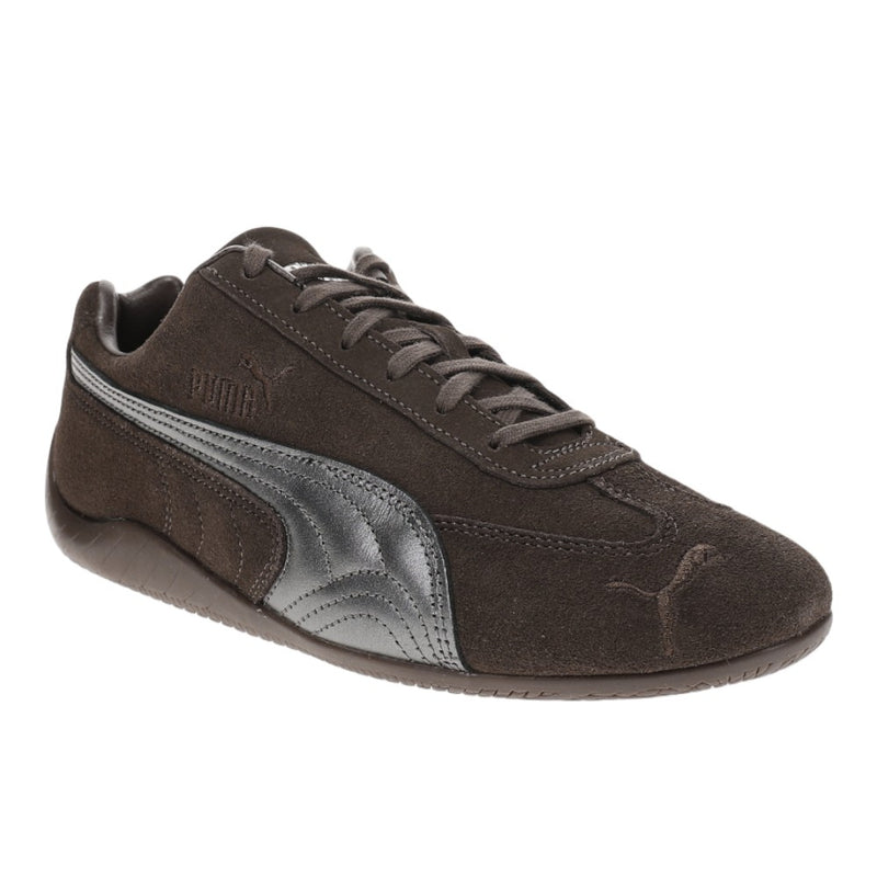 PUMA Speedcat Suede Racing Shoes Dark Brown Silver
