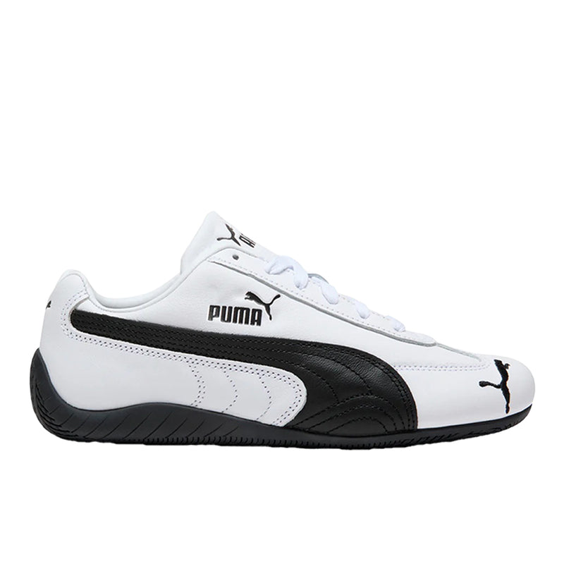 PUMA Speedcat Leather Racing Shoes White Black