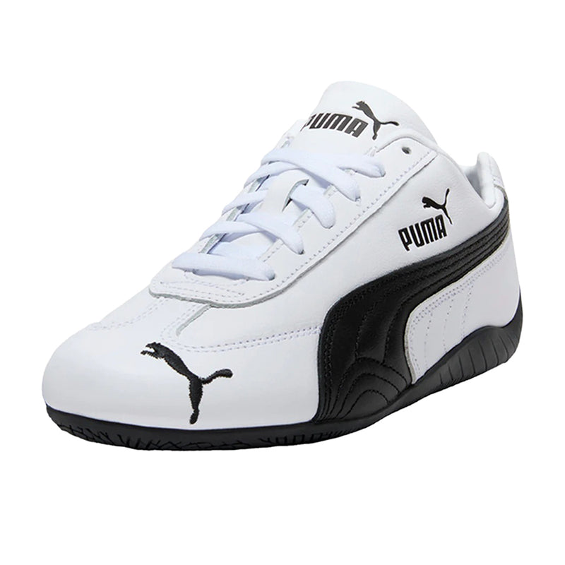 PUMA Speedcat Leather Racing Shoes White Black
