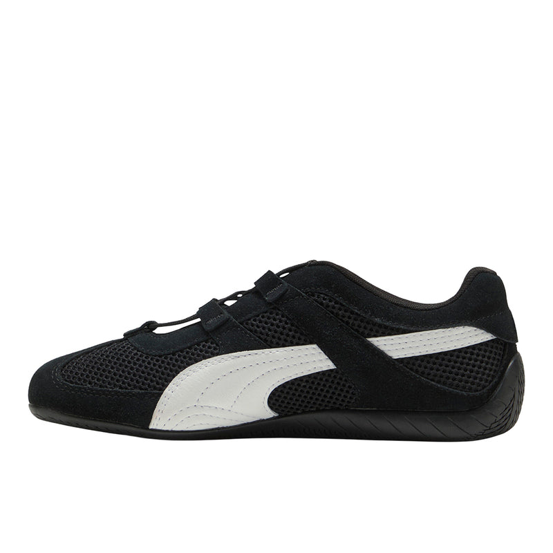 PUMA Speedcat Mesh Suede Racing Shoes Black White