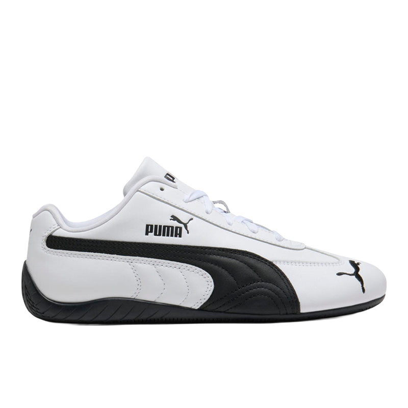PUMA Speedcat Leather Racing Shoes White Black