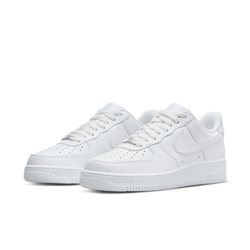Nike Air Force 1 '07 Triple White Leather Sneakers