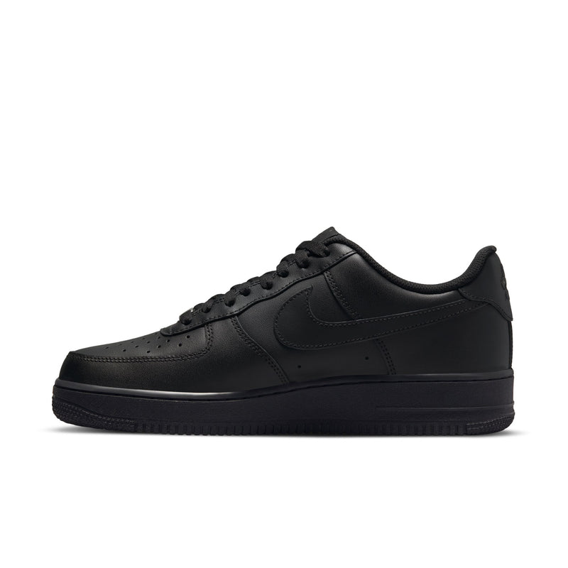 Nike Air Force 1 '07 Triple Black Leather Sneakers