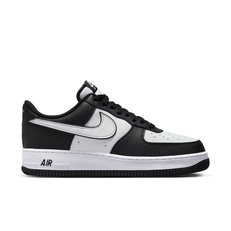 Nike Air Force 1 '07 Black & White Leather Sneakers
